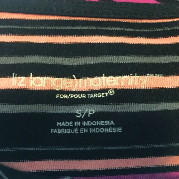 LIZ LANGE) MATERNITY 3/4 Sleeve Stretch Dress - Picture 9 of 9